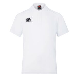 Canterbury Childrens/Kids Club Dry Polo Shirt / White